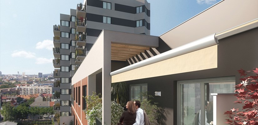 Vizualizacia - balkon Vizualizacia - balkon