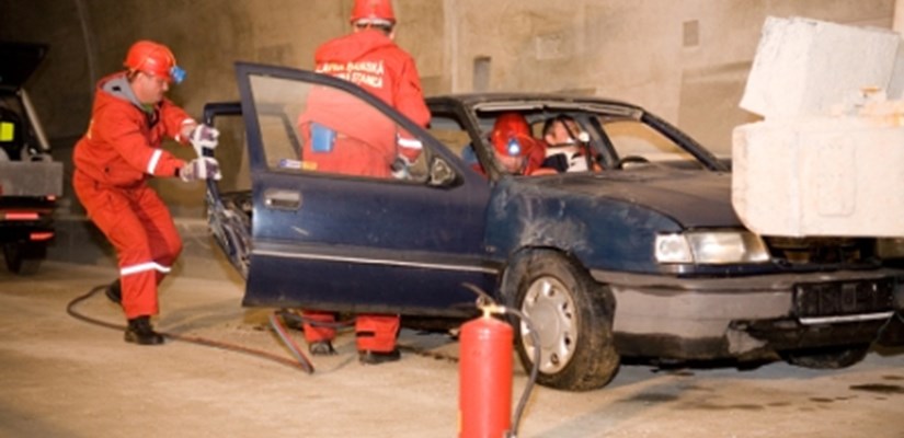 Zachranna akcia - tunel Turecky vrch Zachranna akcia - tunel Turecky vrch