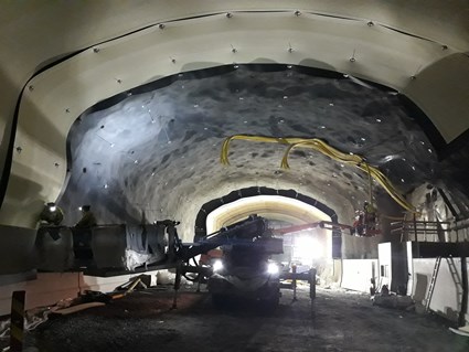 Práce na izolácie proti mrazu a vlhkosti, február 2020